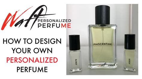 design your own perfume bottle waft